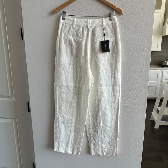 Massimo Dutti Linen Pants Size 4 - Picture 6 of 8